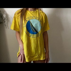 Yellow nautica tee